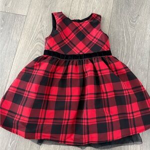 Cat & Jack Black and Red Dress